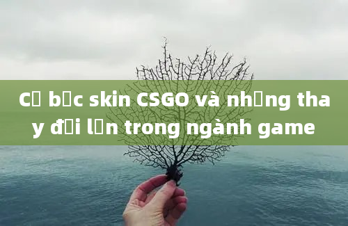 Cờ bạc skin CSGO và những thay đổi lớn trong ngành game