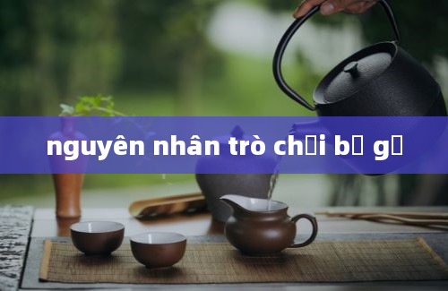 nguyên nhân trò chơi bị gỡ