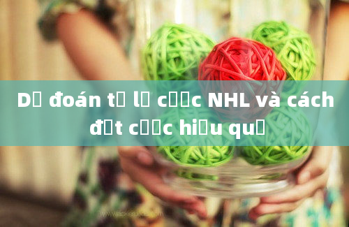 Dự đoán tỷ lệ cược NHL và cách đặt cược hiệu quả