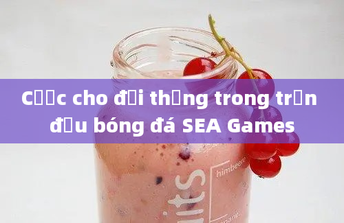 Cược cho đội thắng trong trận đấu bóng đá SEA Games