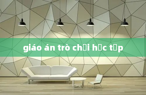 giáo án trò chơi học tập