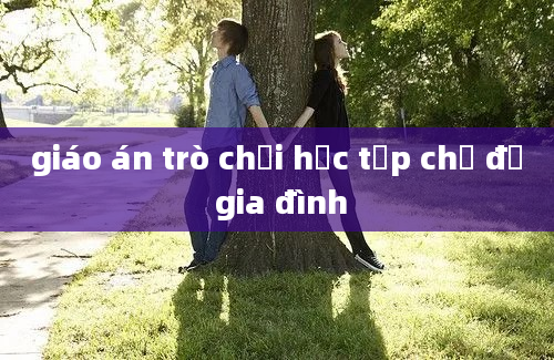 giáo án trò chơi học tập chủ đề gia đình