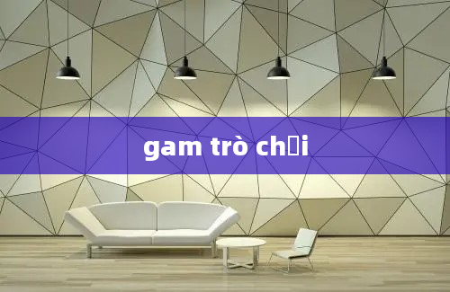 gam trò chơi