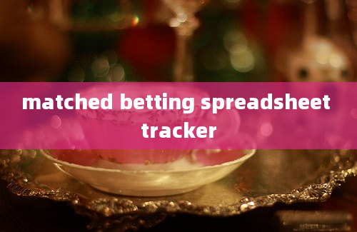 matched betting spreadsheet tracker