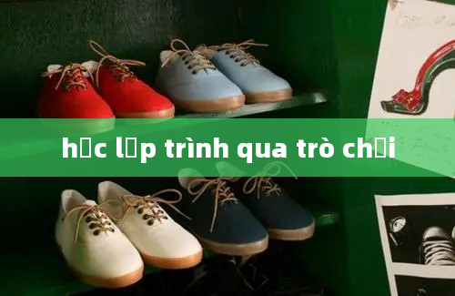 học lập trình qua trò chơi