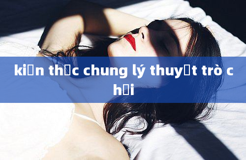 kiến thức chung lý thuyết trò chơi