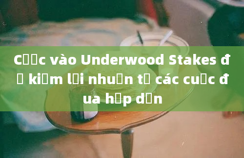 Cược vào Underwood Stakes để kiếm lợi nhuận từ các cuộc đua hấp dẫn