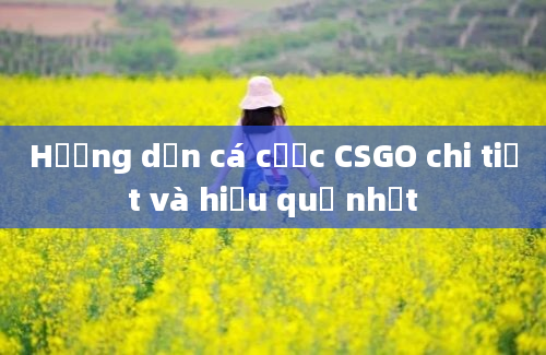 Hướng dẫn cá cược CSGO chi tiết và hiệu quả nhất