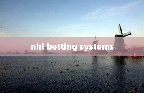 nhl betting systems