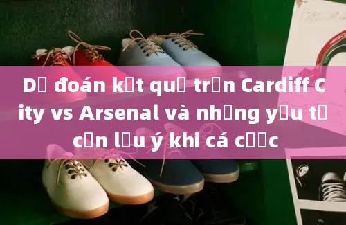 Dự đoán kết quả trận Cardiff City vs Arsenal và những yếu tố cần lưu ý khi cá cược