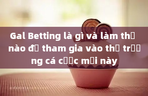 Gal Betting là gì và làm thế nào để tham gia vào thị trường cá cược mới này