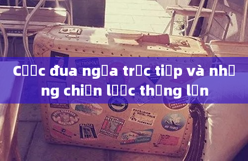 Cược đua ngựa trực tiếp và những chiến lược thắng lớn