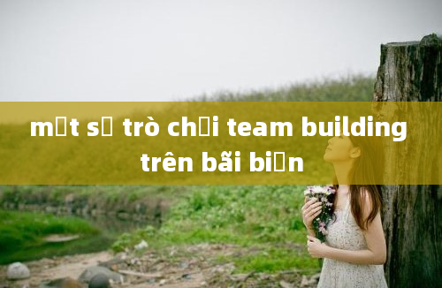 một số trò chơi team building trên bãi biển