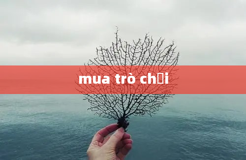 mua trò chơi