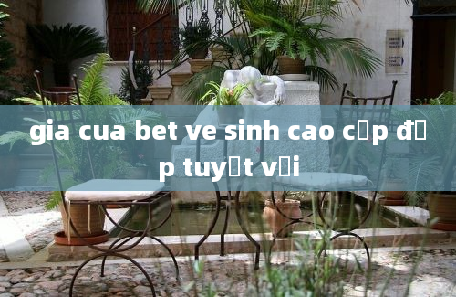 gia cua bet ve sinh cao cấp đẹp tuyệt vời