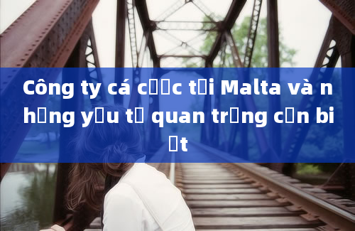 Công ty cá cược tại Malta và những yếu tố quan trọng cần biết