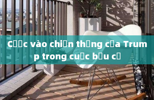 Cược vào chiến thắng của Trump trong cuộc bầu cử