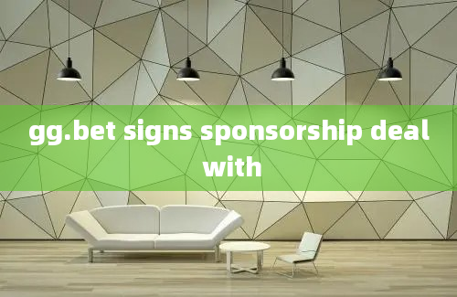 gg.bet signs sponsorship deal with