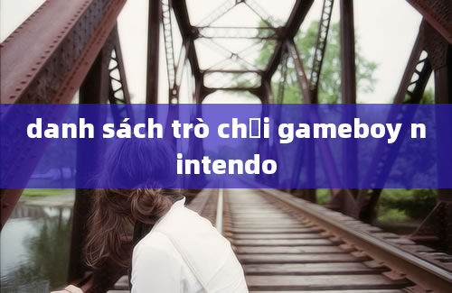 danh sách trò chơi gameboy nintendo