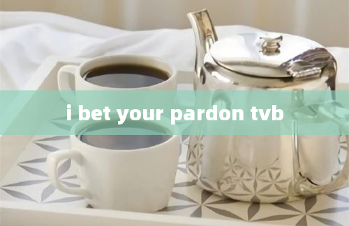 i bet your pardon tvb