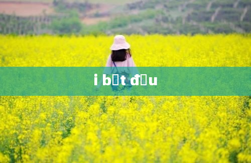 i bắt đầu