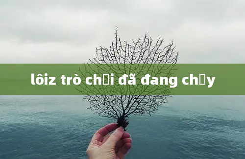 lôiz trò chơi đã đang chạy