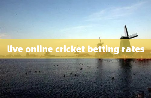 live online cricket betting rates