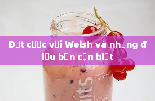 Đặt cược với Welsh và những điều bạn cần biết