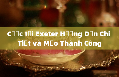 Cược tại Exeter Hướng Dẫn Chi Tiết và Mẹo Thành Công