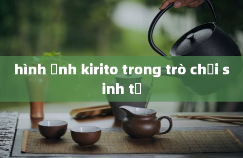 hình ảnh kirito trong trò chơi sinh tử