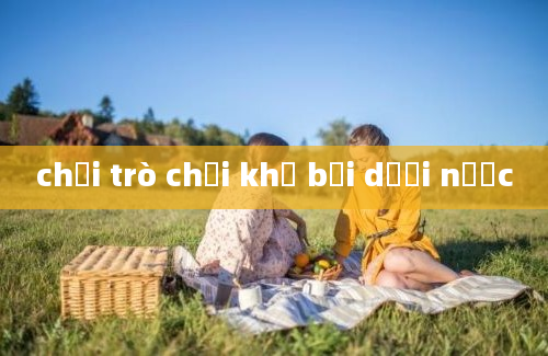 chơi trò chơi khỉ bơi dưới nước