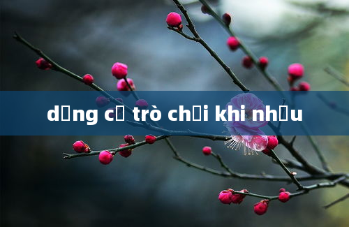 dụng cụ trò chơi khi nhậu