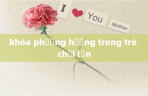 khóa phương hướng trong trò chơi lớn