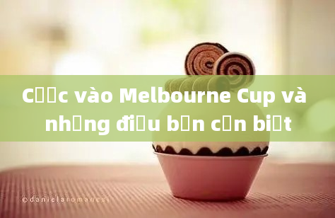 Cược vào Melbourne Cup và những điều bạn cần biết