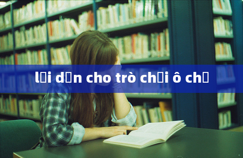 lời dẫn cho trò chơi ô chữ