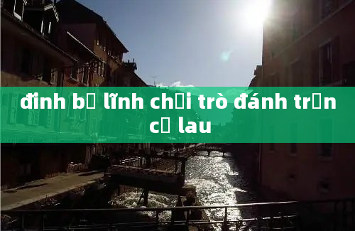 đinh bộ lĩnh chơi trò đánh trận cờ lau