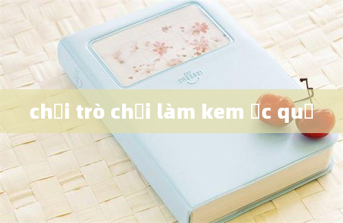 chơi trò chơi làm kem ốc quế