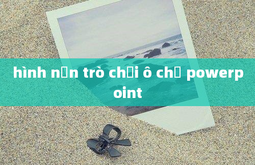 hình nền trò chơi ô chữ powerpoint