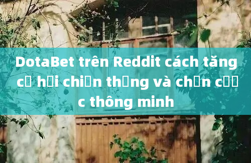 DotaBet trên Reddit cách tăng cơ hội chiến thắng và chọn cược thông minh