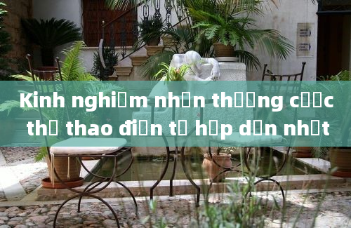 Kinh nghiệm nhận thưởng cược thể thao điện tử hấp dẫn nhất