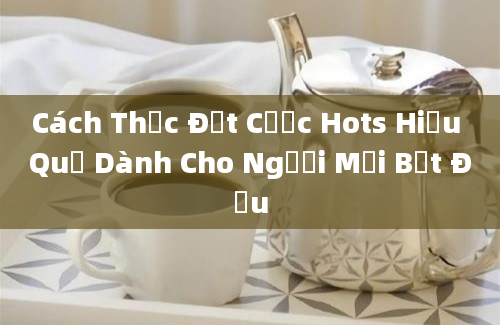 Cách Thức Đặt Cược Hots Hiệu Quả Dành Cho Người Mới Bắt Đầu