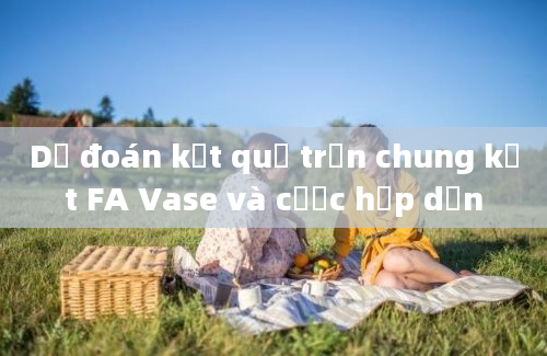 Dự đoán kết quả trận chung kết FA Vase và cược hấp dẫn