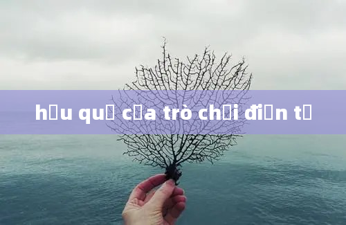 hậu quả của trò chơi điện tử