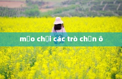 mẹo chơi các trò chọn ô