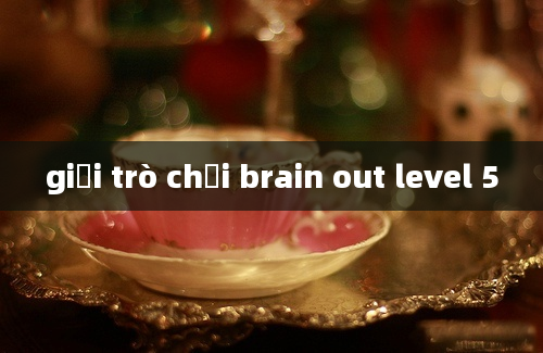 giải trò chơi brain out level 5