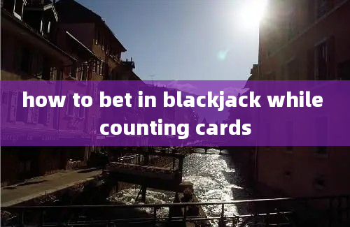 how to bet in blackjack while counting cards