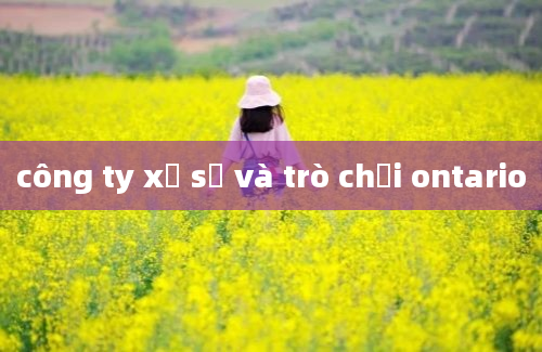 công ty xổ số và trò chơi ontario