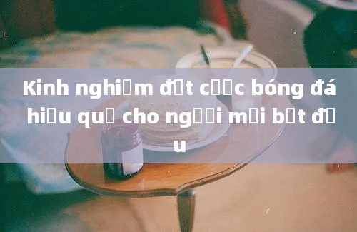 Kinh nghiệm đặt cược bóng đá hiệu quả cho người mới bắt đầu