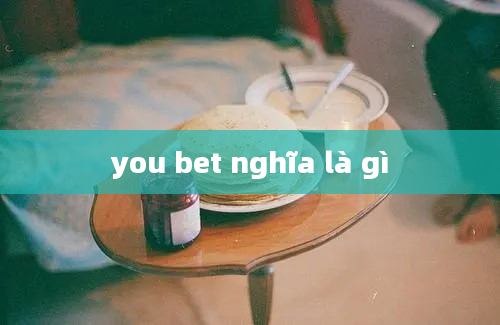 you bet nghĩa là gì