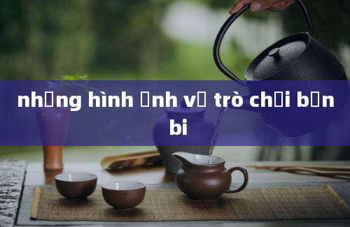 những hình ảnh về trò chơi bắn bi